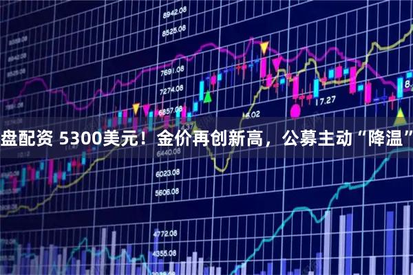盘配资 5300美元！金价再创新高，公募主动“降温”